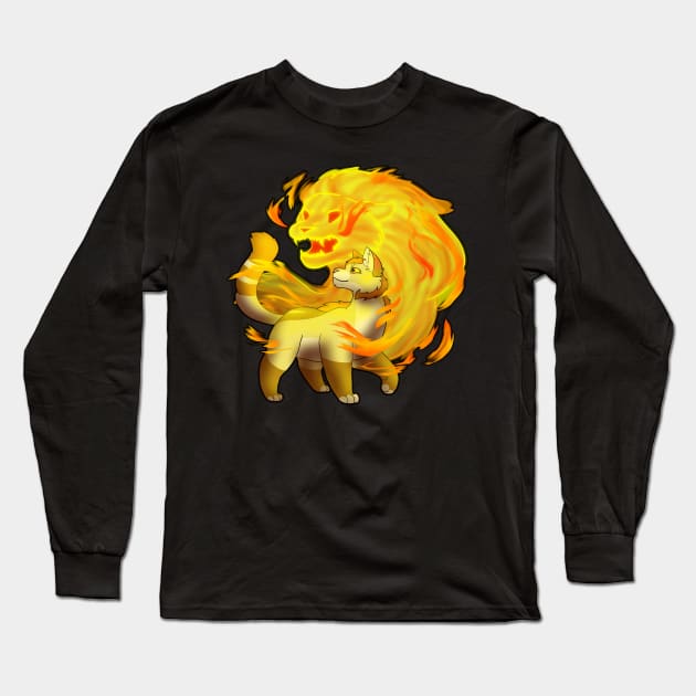 Lionblaze Long Sleeve T-Shirt by TangletallonMeow